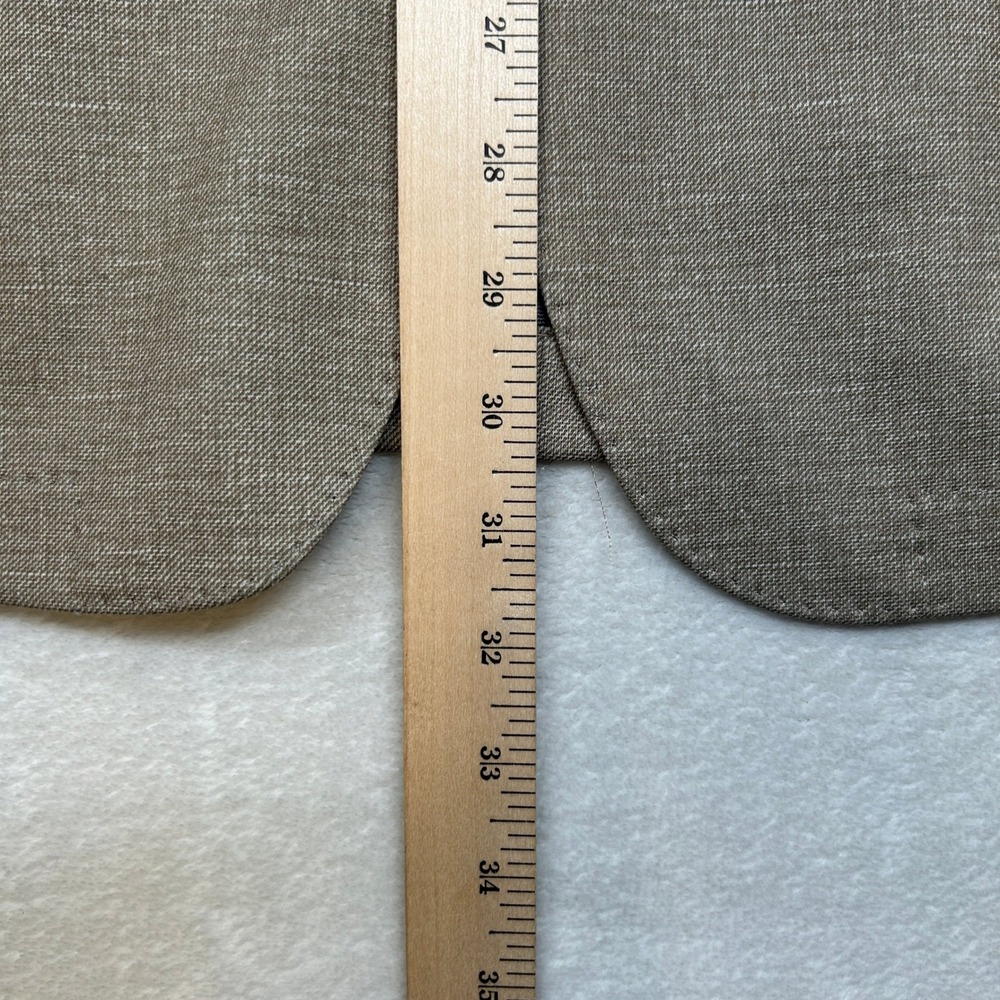 Calvin Klein Slim Fit Sport Coat Mens 44L 44 Tan Infinite Stretch $295 - Picture 10 of 13